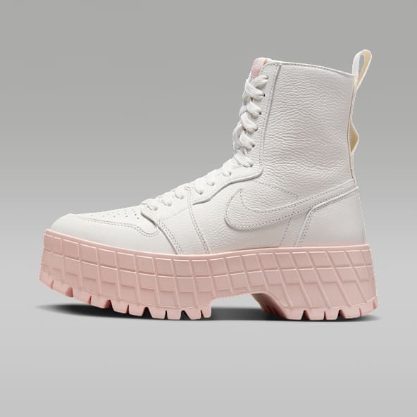 All white nike high top shoes online